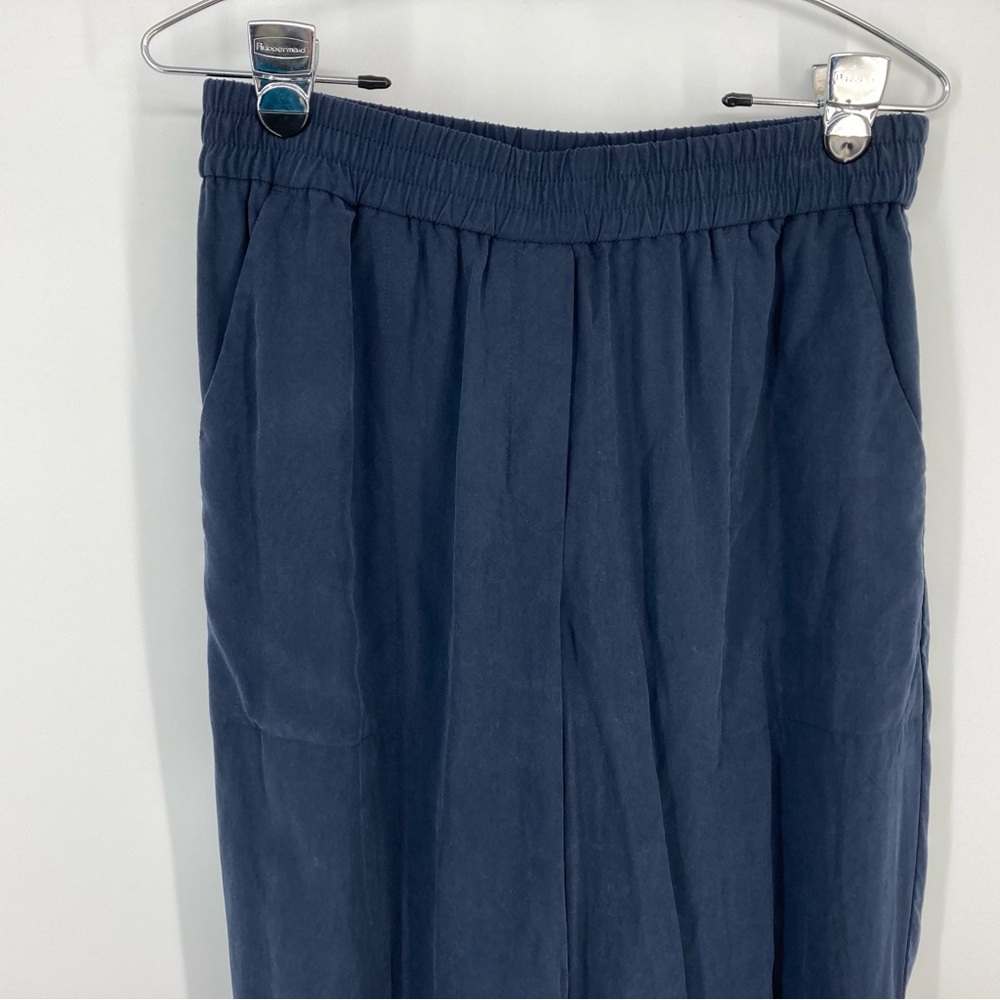 J. Jill Pure Jill Women's Size S Pants Trousers, Modal Sand Washed Blue Straight - Picture 2 of 12